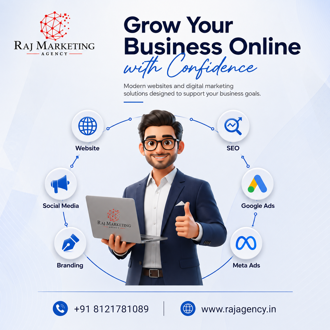 Grow your business online with Google and Meta Ads